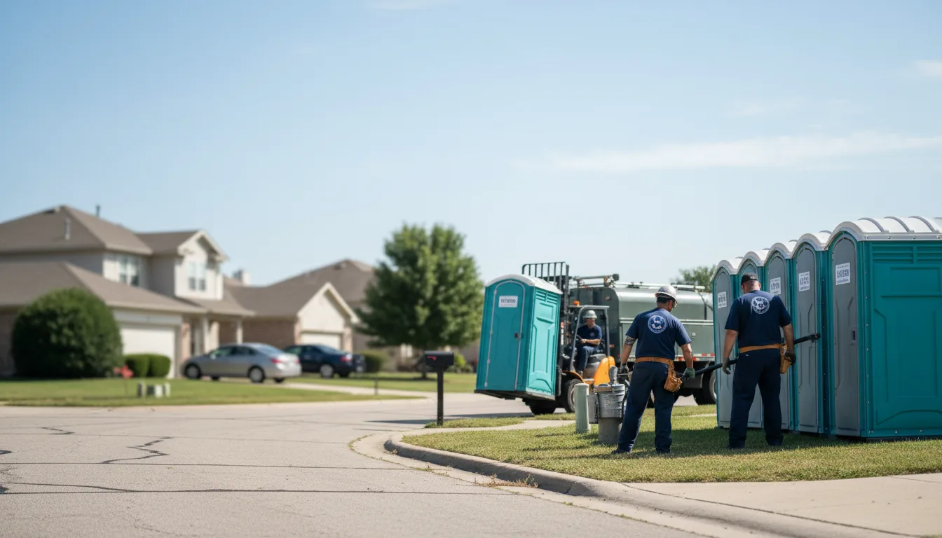 Porta Potty Rental in Happy, TX near me